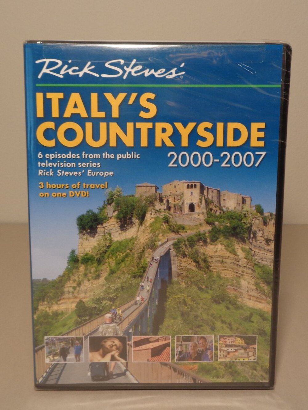Rick Steves' Europe ITALY'S COUNTRYSIDE 2000 - 2007 / New DVD / 6 Episodes